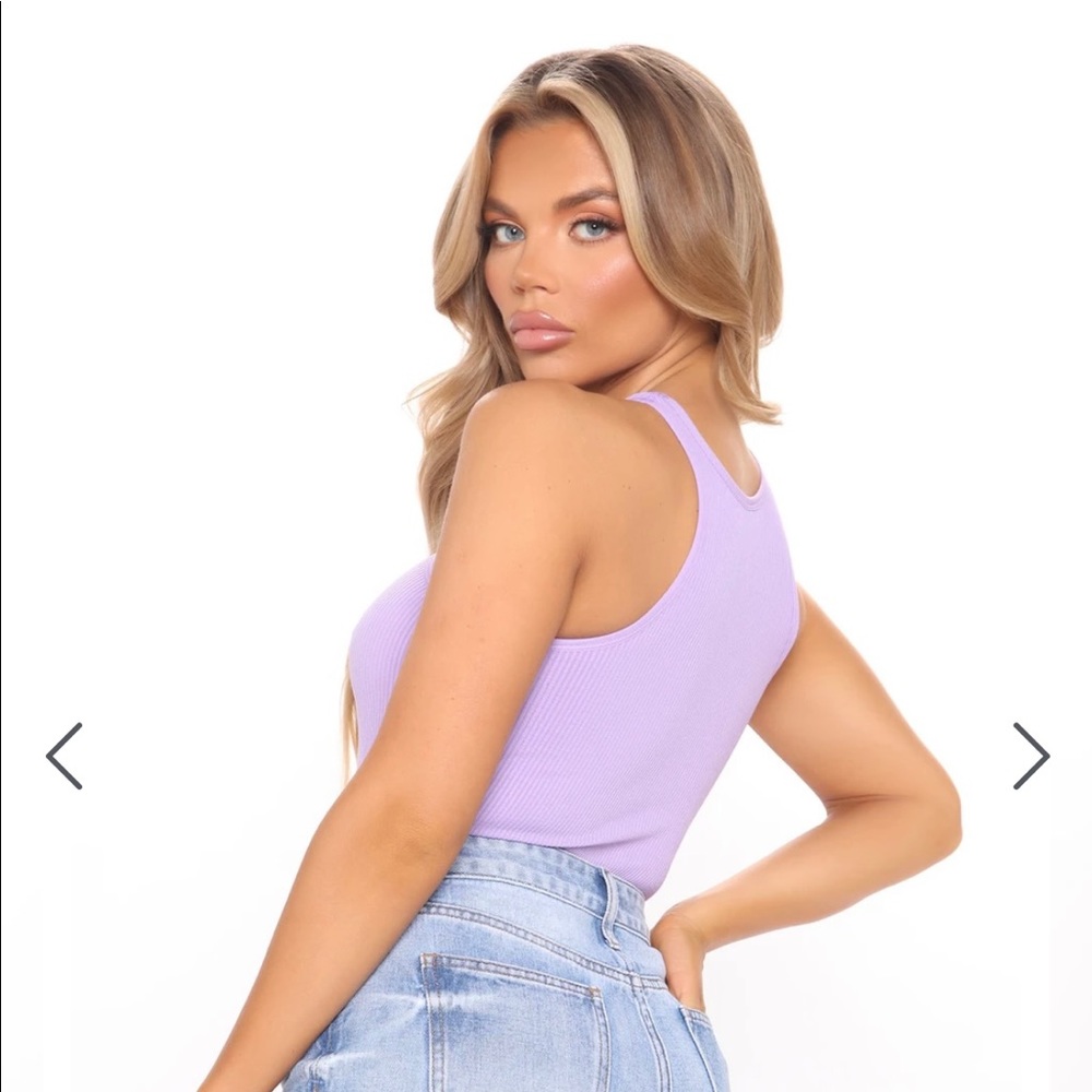 Lavender fashion nova everyday bodysuit